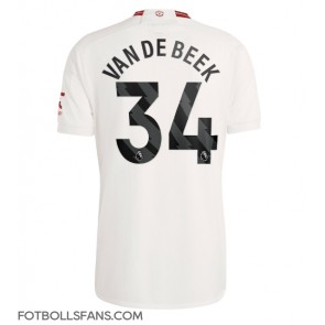 Manchester United Donny van de Beek #34 Replika Tredje Tröja 2023-24 Kortärmad